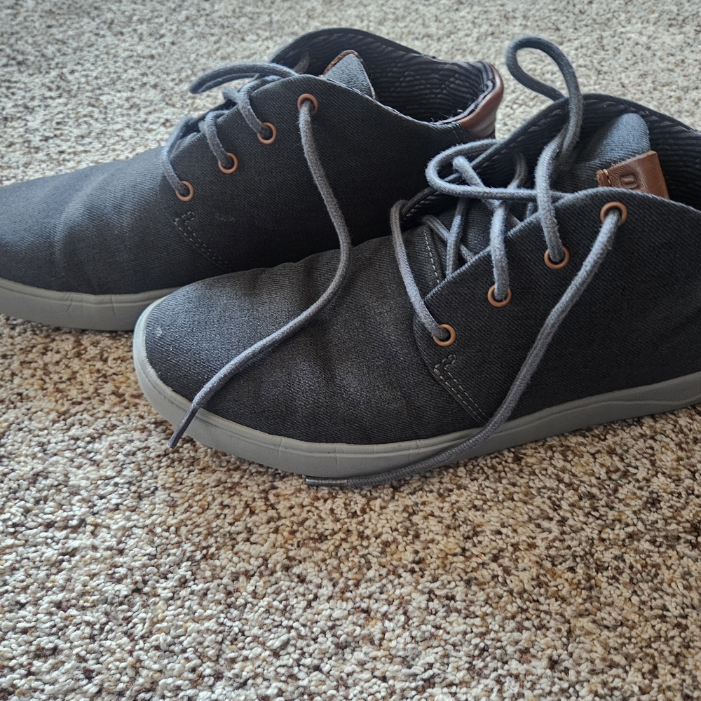 OluKai Stylish Gray Casual Sneakers